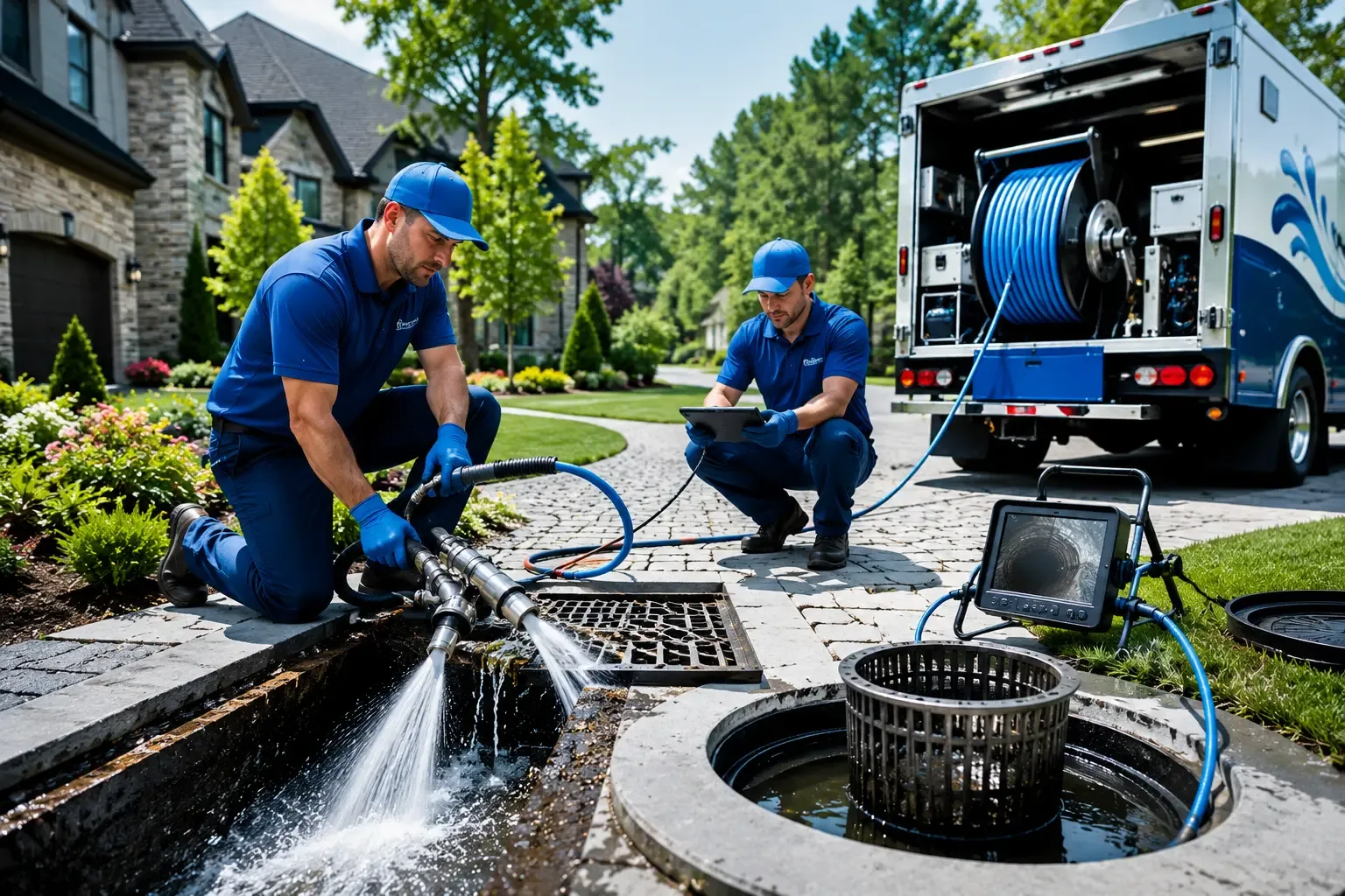 Local outdoor drain cleaning professionals in Hinton, VA